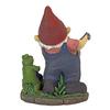 Design Toscano Firefighter Franz and his Frog Fire Brigade Garden Gnome Statue QL306832